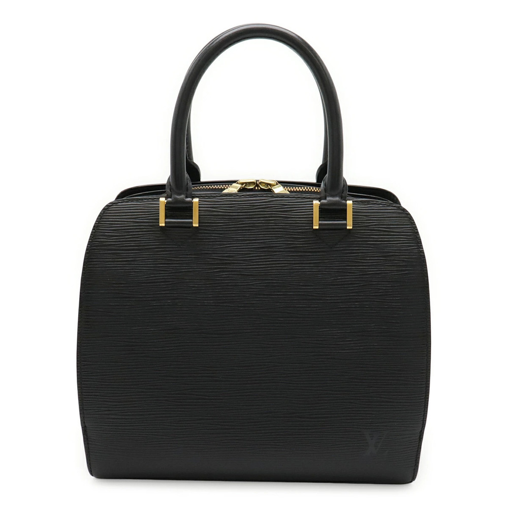 LOUIS VUITTON Epi Pont Neuf Handbag Leather Noir Black